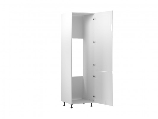 Armoire réfrigérée intégrée, armoire de cuisine blanche
