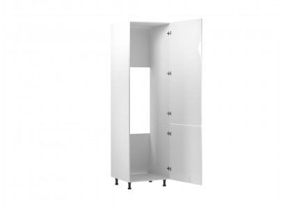 Armoire réfrigérée intégrée, armoire de cuisine blanche