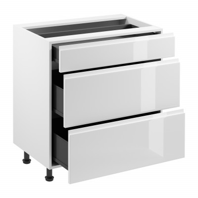 Table de cuisine mobile avec tiroirs