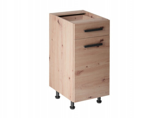 Mobil meuble de cuisine avec étagères et tiroir sous l'évier