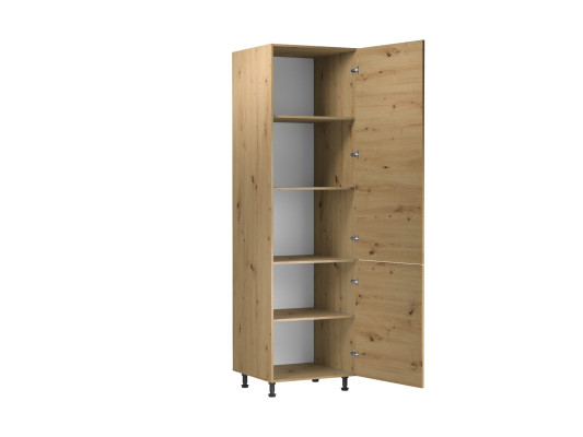 Armoire de cuisine avec étagères