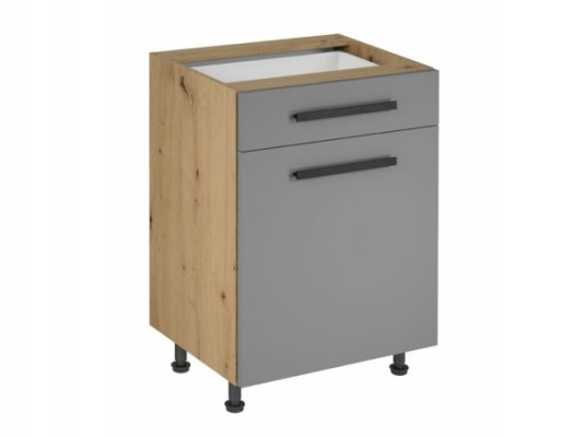 Cuisine mobile avec tiroir et étagères intérieures