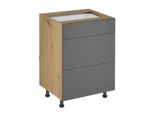 Robinet de cuisine mobile avec tiroirs et armoire de cuisine à 3 tiroirs