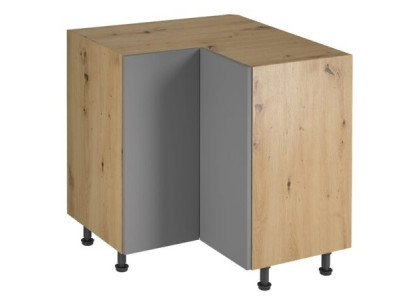 Meuble de cuisine mobile en coin