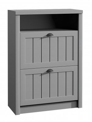 Armoire à chaussures avec portes ouvrantes