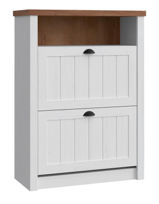 Armoire à chaussures avec portes, armoire à chaussures, meuble à double paroi