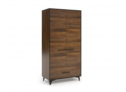 Armoire avec porte-manteau et tiroir