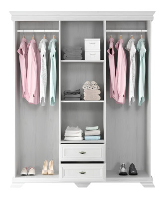 Armoire Kangaskaappi avec crochets et tiroirs
