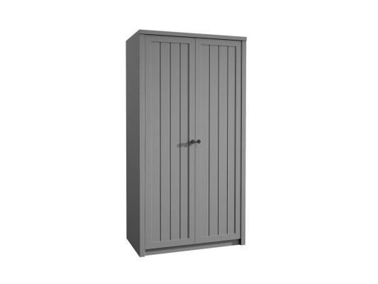 Armoire en tissu avec porte-manteau