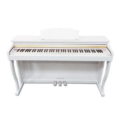 Piano numérique blanc brillant pour la maison