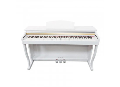 Piano numérique blanc brillant pour la maison