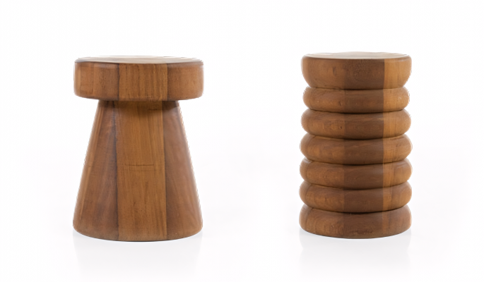 Table d'appoint minimaliste qui crée du confort