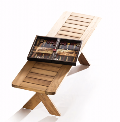 Banc avec beauté et fonctionnalité dans les détails