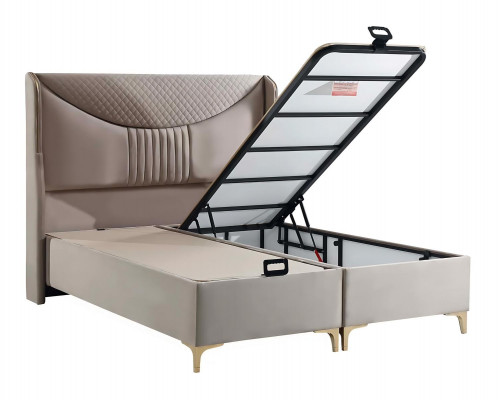 Un lit moderne avec matelas embellit n'importe quelle chambre.