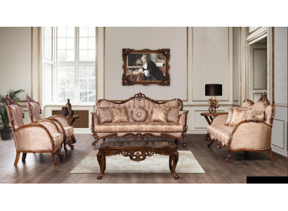 Ensemble de canapé 3+3+1+1 Table basse Suite Canapé Fauteuil Canapés Ensemble 5 pièces.