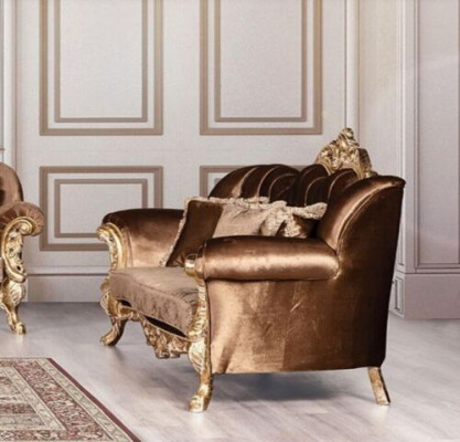 Ensemble de canapé 3+3+1+1 Table basse Canapé Canapés Fauteuil Suite de luxe Ensemble 5 pièces