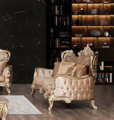 Ensemble de canapé 3+3+1+1 Table basse Canapé Fauteuil Canapés Relax ensemble de luxe 5 pièces
