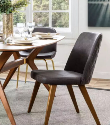 Chaise Salle à manger Fauteuil Tabouret Meubles Design Style Italien Rembourré