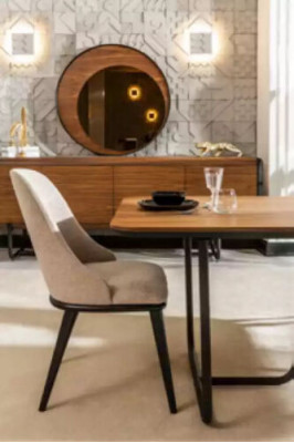 Concepteur de chaises Chaise en bois Chaise de salle à manger Luxe Bois neuf Meubles Chaises neufs