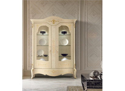 Vitrine de meubles de luxe italiens présentoir armoire placard design en verre garde-robe