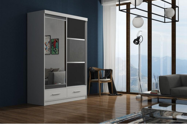 Armoire Armoires de style moderne Étagères multifonctionnelles Armoire de chambre en bois