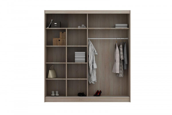 Ensemble de chambre à coucher Design Mobilier 4 pièces lit double de luxe moderne 2x table de chevet