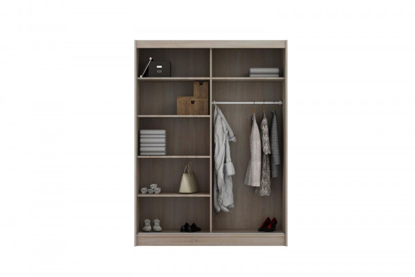Armoire Armoire Armoire haute Moderne En bois Beige Armoires Chambre neuves