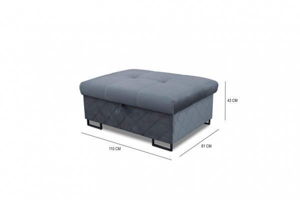 Tabouret de conception Rembourrage de tabouret de salon Repose-pieds Tabouret Ottoman Pouf
