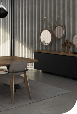 Set de salle à manger Designer Table de salle à manger Chaises Banquette de salle à manger Style moderne Mobilier en bois