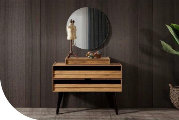 Grand ensemble de chambre à coucher Mobilier de chambre Armoire Lit Tables de chevet
