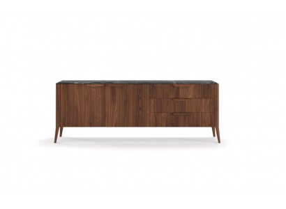 Grand buffet en bois Meubles de salle à manger modernes Tiroirs en bois massif neufs