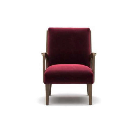 Fauteuil de salon de luxe une place fauteuil cocktail fauteuil de lecture Tissu