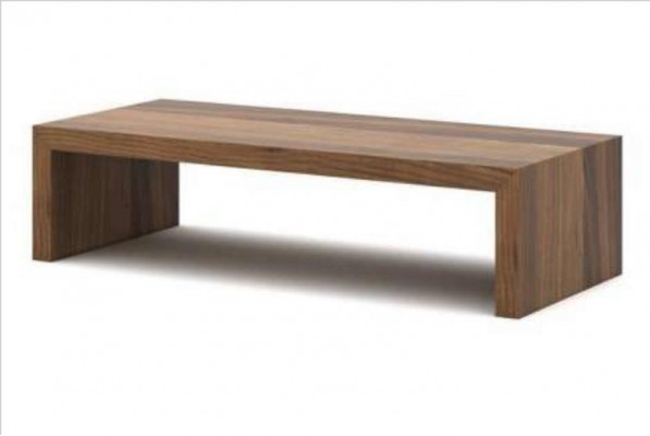 Ensemble de table basse en noyer naturel Mobilier de salon Tables d'appoint Moderne nouveau