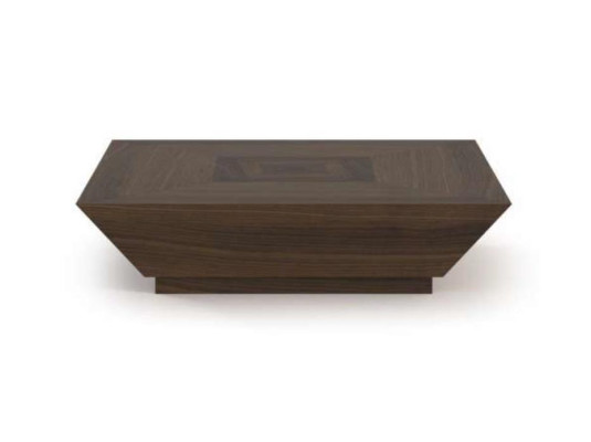 Tables basses Rectangulaires de luxe en noyer naturel des concepteurs.