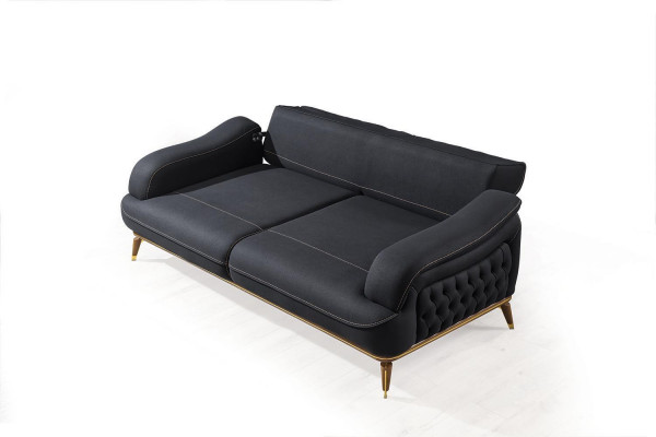 Ensemble de canapés 3 places Suite 331 Canapé Canapés Fauteuil Chesterfield de luxe
