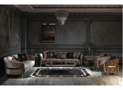 Ensemble de canapé canapé trois places fauteuil beige canapé en tissu canapé rembourré canapé moderne