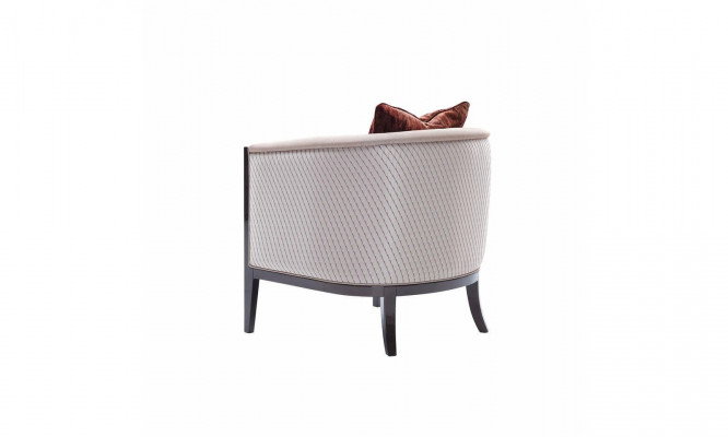Fauteuil à oreilles en tissu gris, siège fauteuil cocktail, fauteuil de relaxation design