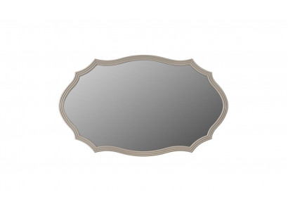 Miroir mural Miroir Décoratif Luxe Design Salon Beige 150x90 Bois