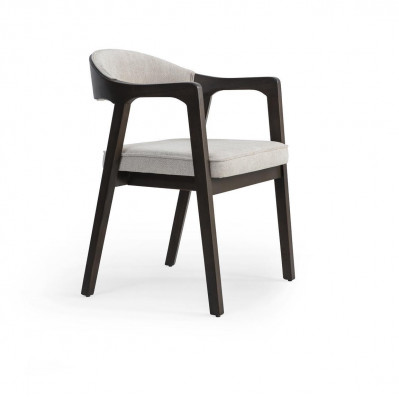 Fauteuil Chaise de salle à manger moderne avec accoudoirs Design nouveau Mobilier
