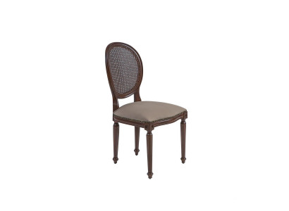 Chaise design Salle à manger Style Classique Siège rembourré Mobilier Chaise en bois