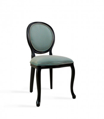 Chaise verte classique de salle à manger Meubles de luxe en bois nouvelle Chaise