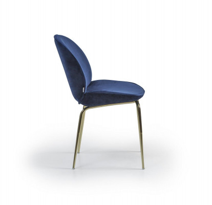 Salle à manger bleue Chaise de designer Mobilier de luxe Chaises neuves Meubles