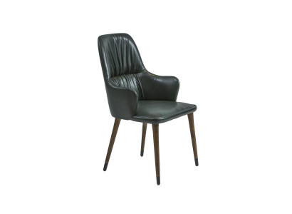 Chaise avec accoudoirs Moderne Fauteuil de luxe Designer Siège rembourré