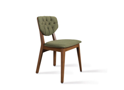 Chaise de salle à manger Chestefield Chaises Rembourrées Mobilier de Luxe Ameublement Siège Rembourré