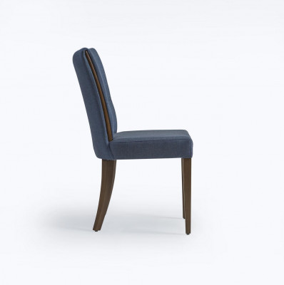 Chaise moderne Mobilier bleu Designer Meubles de luxe Salle à manger Siège rembourré