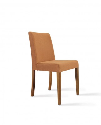 Aménagement de luxe Chaise moderne Marron nouvelle conception de chaise en bois salle à manger