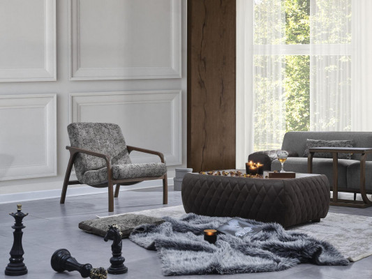 Ensemble de canapé moderne 3 pièces 2x canapé trois places fauteuil meubles rembourrés salon