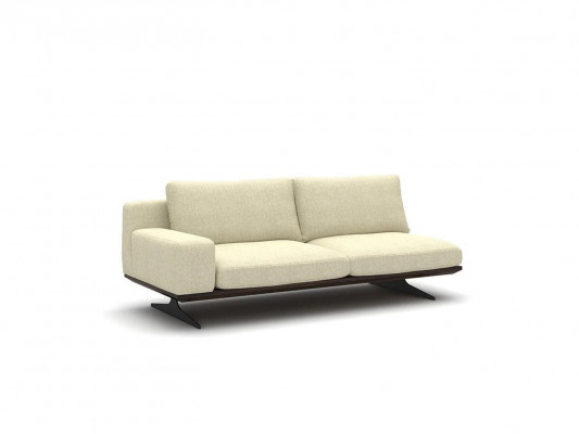 Salle de séjour Ensemble de luxe Canapé d'angle en L Mobilier rembourré Design Moderne Table basse