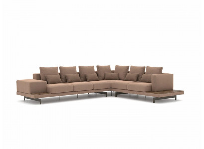 Canapé canapé en forme de L Salon Mobilier Suite Mobilier de luxe Designer neuf
