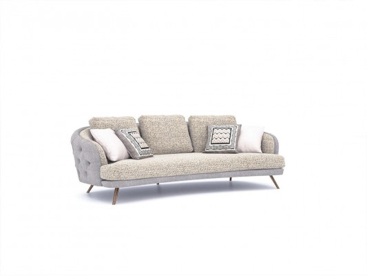Canapé trois places de designer de luxe Chesterfield Meubles rembourrés neufs Ameublement